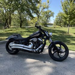 2011 Yamaha Stryker Front End Damage