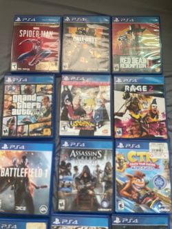 PS4 video games