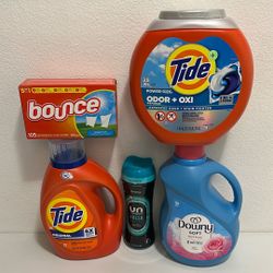Tide Laundry Bundle Detergent 