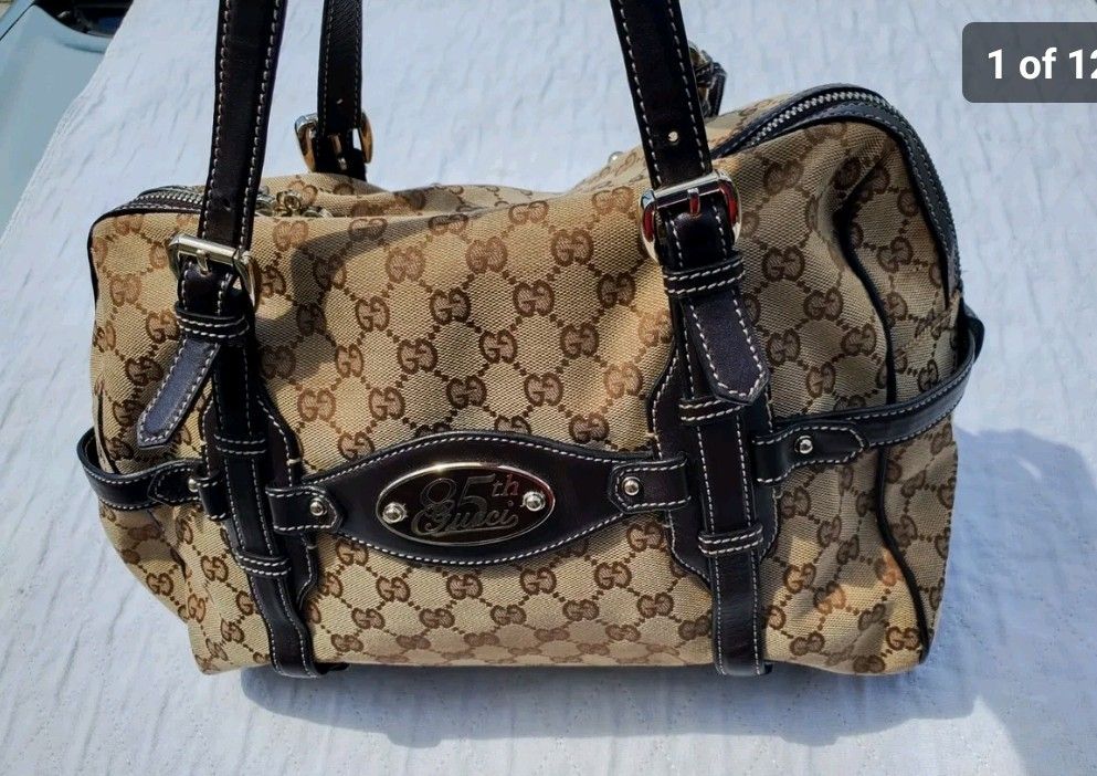 Gucci Guccissima 85th Anniversary Boston Bag
