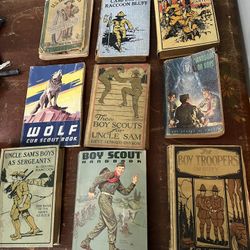 Boy Scout Books / Mugs Vintage 