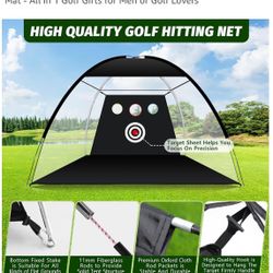 🏌️‍♂️ Golf Hitting Net – 10x7ft Practice Net for Backyard or Garage ⛳️