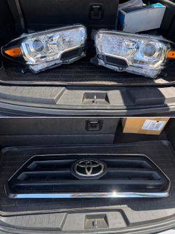 Tacoma Headlights and Grill 3rd gen