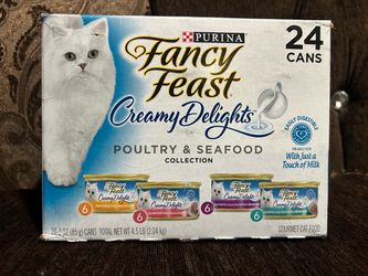 Purina Fancy Feast Creamy Delights 24-Can Variety Pack