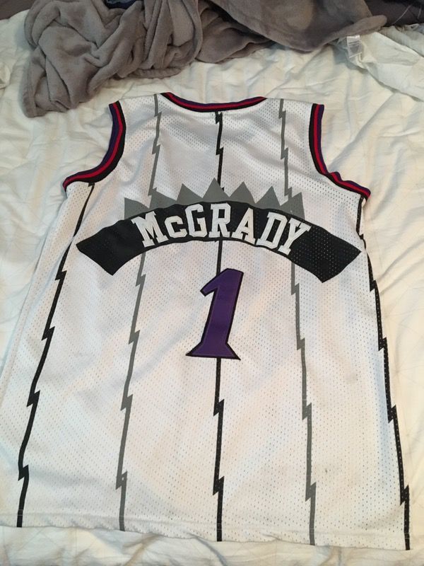 Tracy mcgrady raptors authentic jersey sz 50 or medium