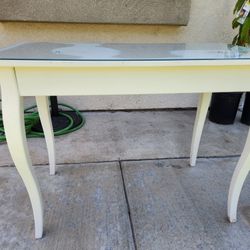 White Table Glass Top (Removable)