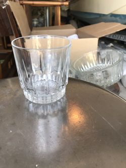 Large Lot Vintage Arcoroc France Barware / Glassware
