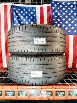 ✅ 2 Used Tires 285/40RF20 GOODYEAR EAGLE SPORT EXTENDED MOBILITY RUN FLAT 285/40R20 SPORT TRUCK SUV 285 40 20