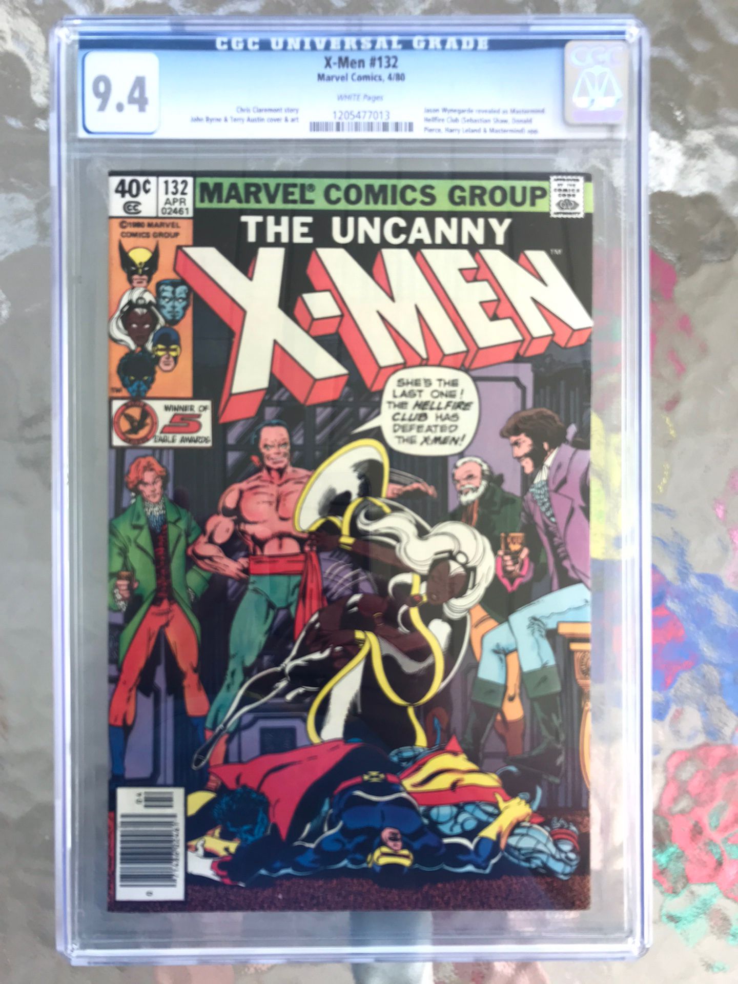 X-Men #132 (1980) CGC 9.4 — White Pages! Mastermind Revealed; Hellfire Club App