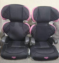 2 Cosco Kids Pronto Trend Belt-Positioning Toddler Booster Car Seats, Spindrift

SMOKE FREE, NEVER IN AN ACCIDENT 

(USED)