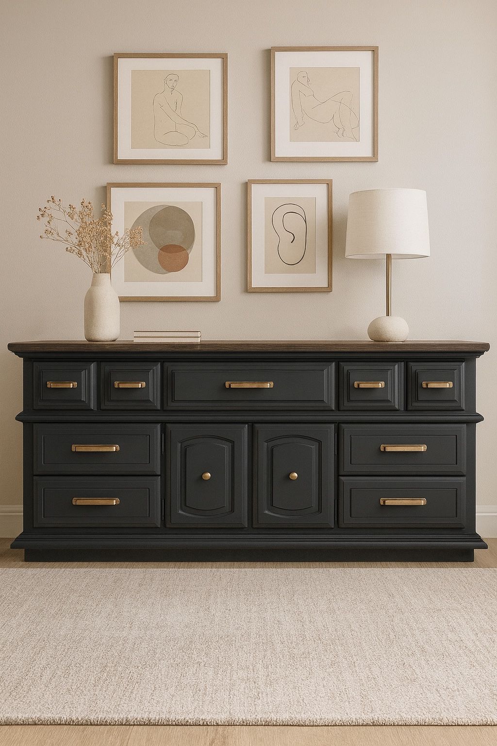 Broyhill 70” Large Dresser / Credenza / Buffet / Sideboard / Console / TV stand 