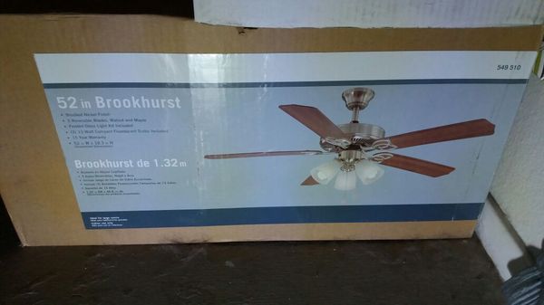 Brookhurst 52 Ceiling Fan Never Opened For Sale In Las Vegas Nv