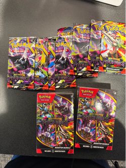 Pokemon pitch black booster bundle