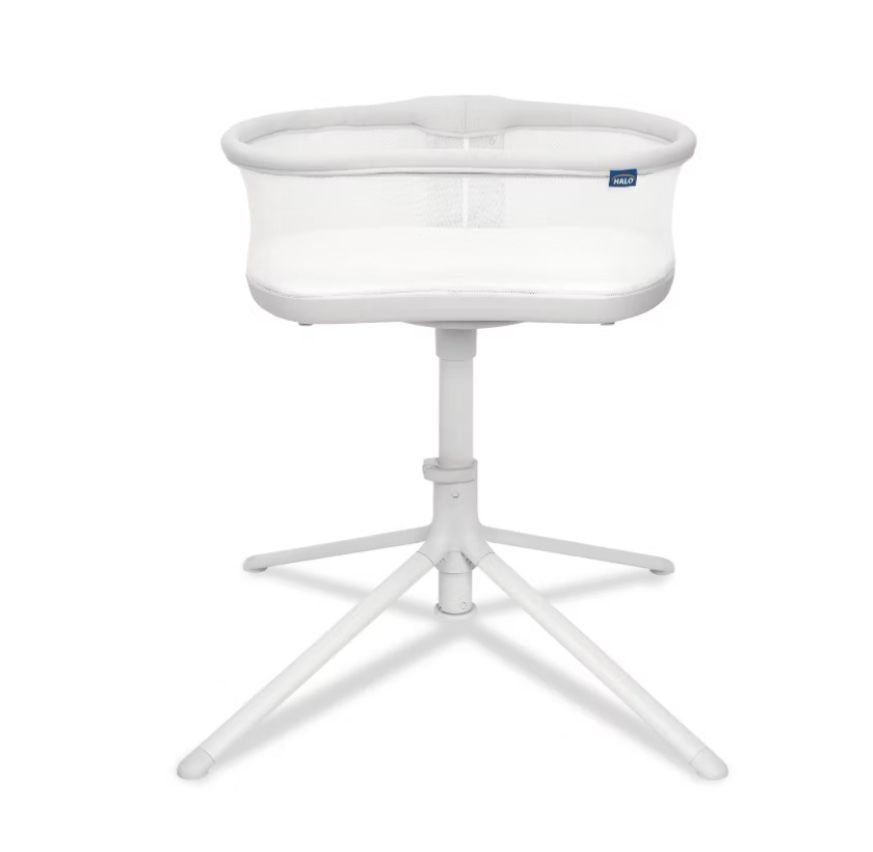 HALO Innovations BassiNest Swivel Sleeper 3.0 Baby Bassinet - Gray