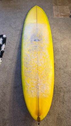 Rollings Surfboard 7’6” – 52L | Hand-Shaped | Fins & Leash Included