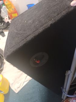Orion Cobalt Duel 12" Subwoofers With Box 38" X 14"