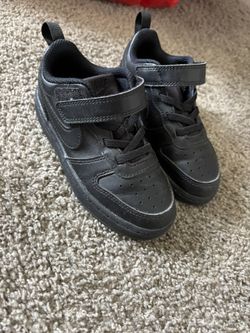 Black Air Force 1 Children’s Shoes 9C