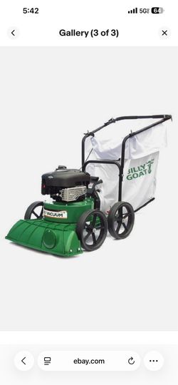 Billy goat yard leaf and litter vacuum