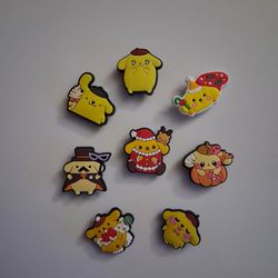 Pompompurin Croc Charms 