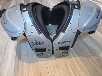 Shoulder Pads Douglas Destroyer QBM Skill Positions (QB, WR, CB) Size 18" - 19"