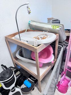 Baby changing table and other things