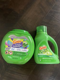 Gain Detergent Liquid & Pods ~ Both for $15