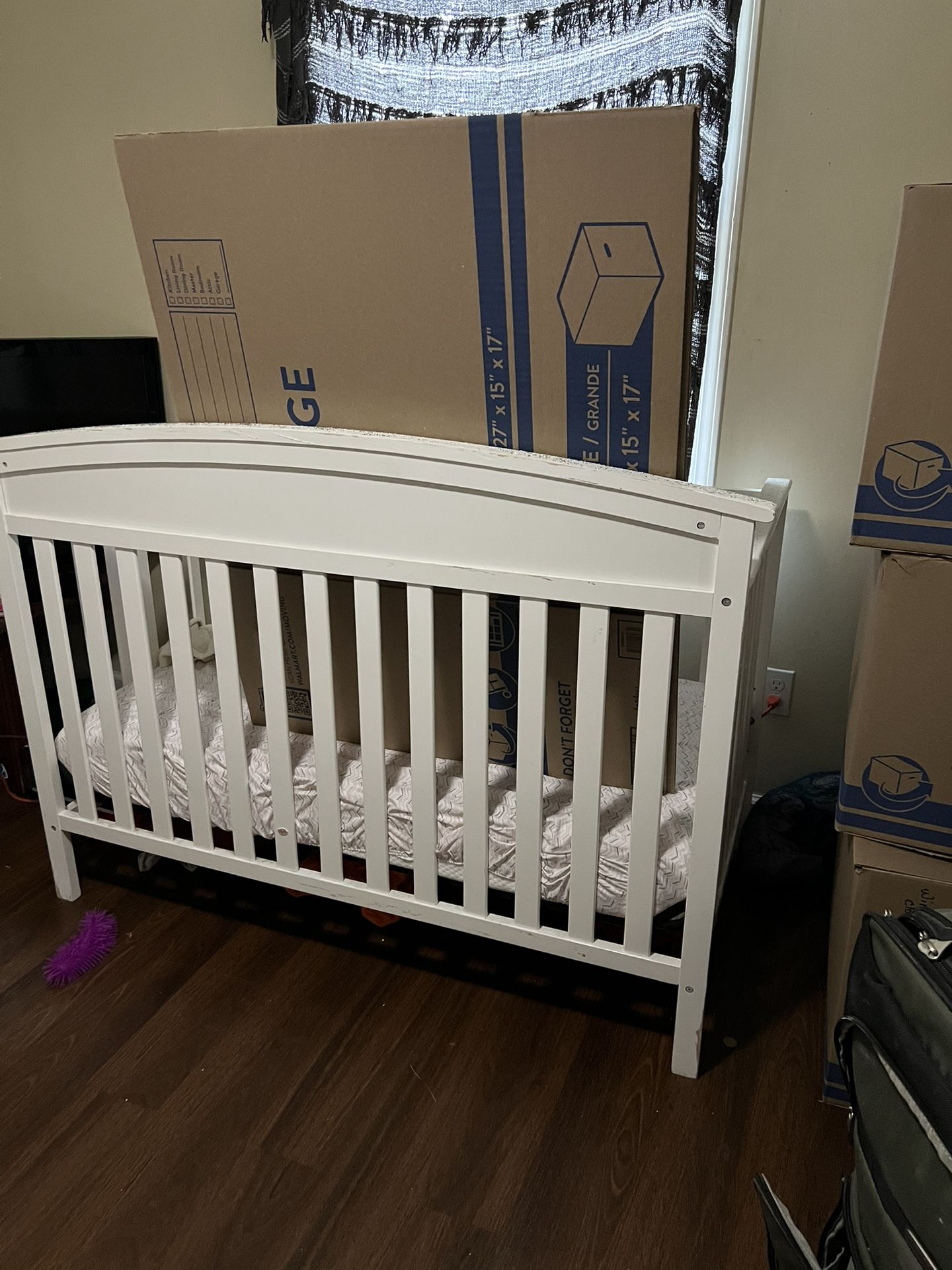 Baby Crib With Mattress