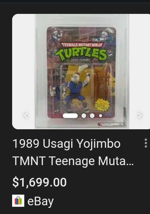 Vintage Teenage Mutant Ninja Turtle Collectible Doll