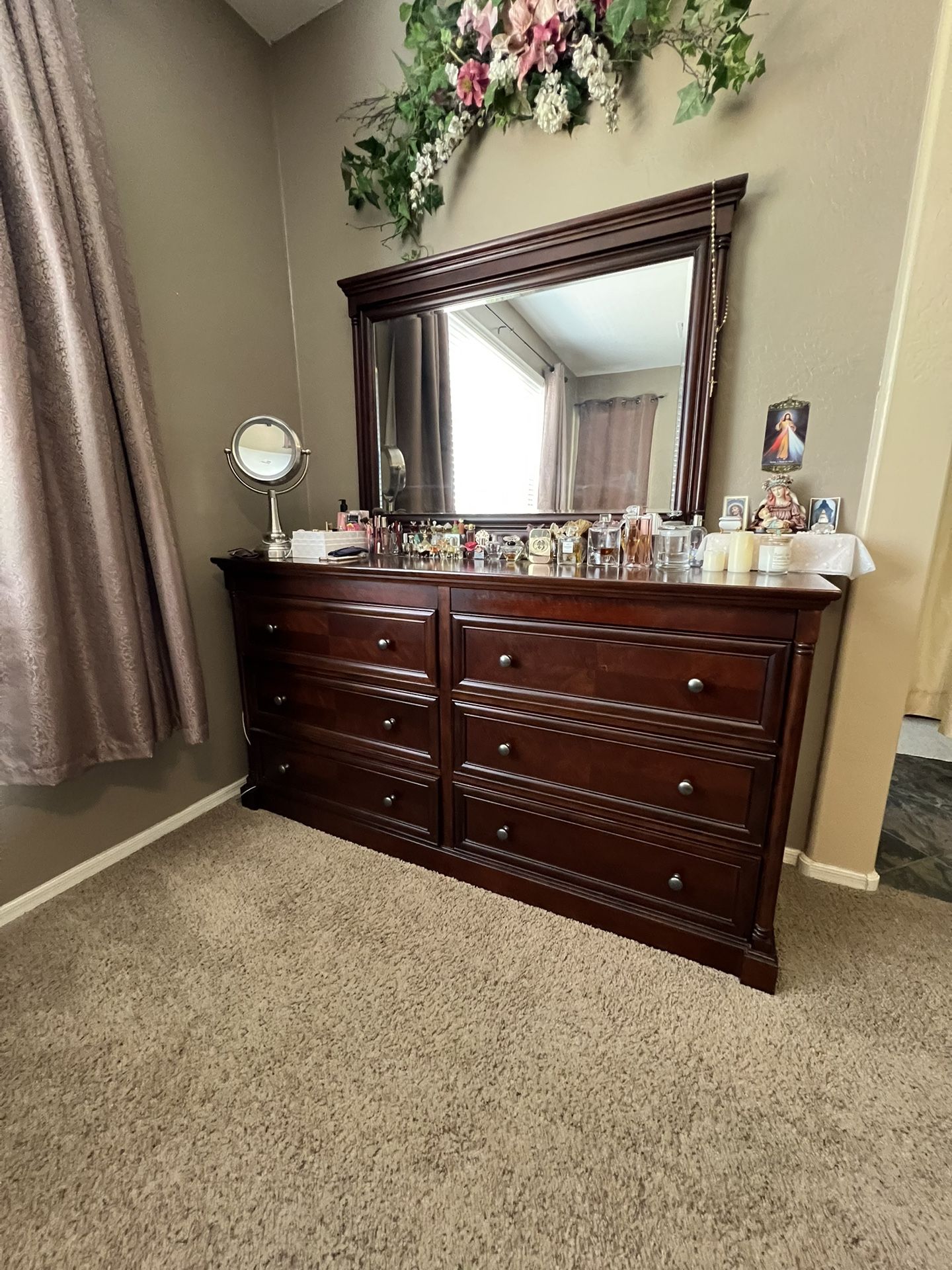 Dresser And Mirror 