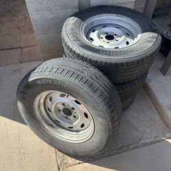 Set Of 4 15” Wheels 5x114.3 Lug Off A Mazda B2300
