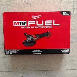 Milwaukee M18 Fuel 4-1/2”-6” Braking Grinder 