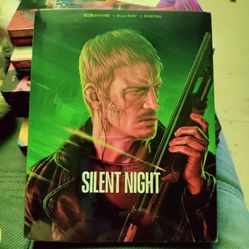 Silent Night  With Sleeve Steelbook 4K & Blu-ray 