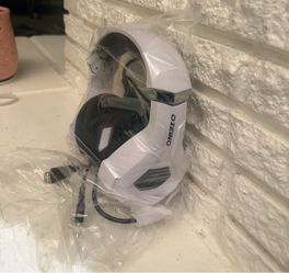 Ozeino ZW1 RGB Gaming Headset w/ 7.1 Surround & Mic for PS4 PS5 PC Xbox 1- White