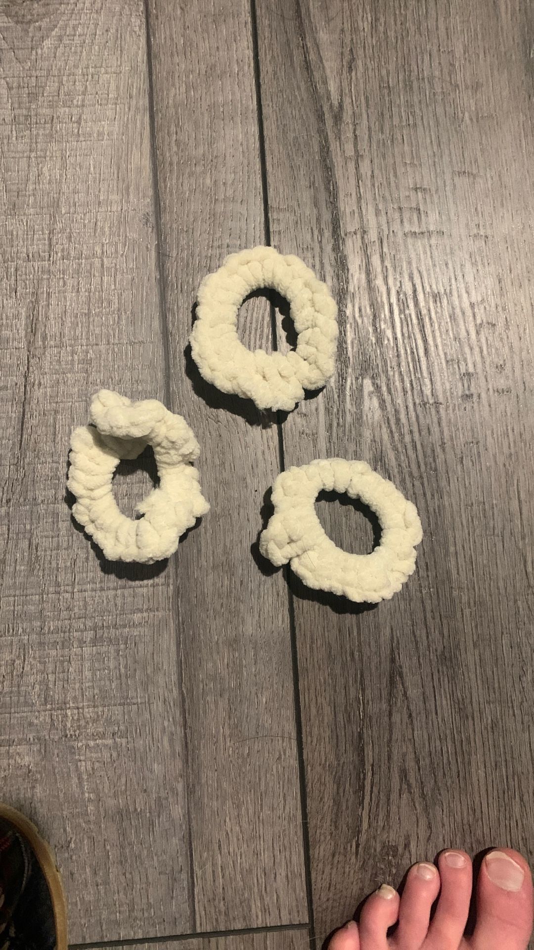 Crocheted Hair Scrunchie 