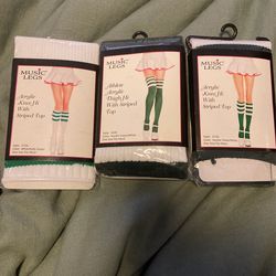Green Knee High Socks (3)