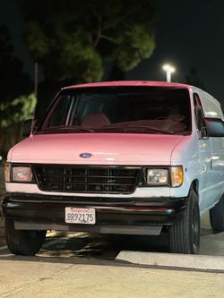 Ford Econoline Cargo Van White