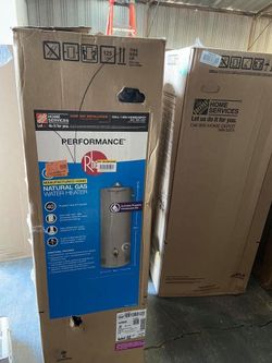 New 40 gal Gas Water Heater (includes installation)