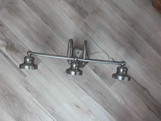 Brushed Nickel Bathroom light Fixture