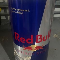Red Bull Energy Drink Can Display 37” Cooler Wheeled Ice Chest 