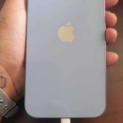 Light blue IPhone 14  plus 128GB
