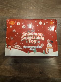 Squishy snowman