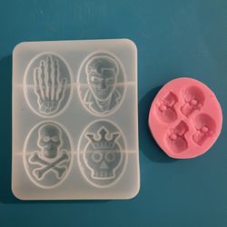 Moldes de silicona para. Fondat De calaveras