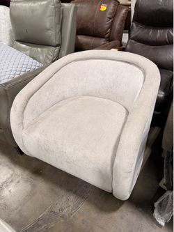 Fabric Accent Swivel Chair