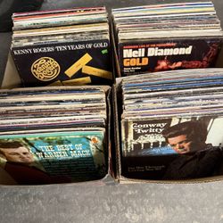 LOT of 130 Country Western Albums Records Vinyl LP’s ALL FOR 