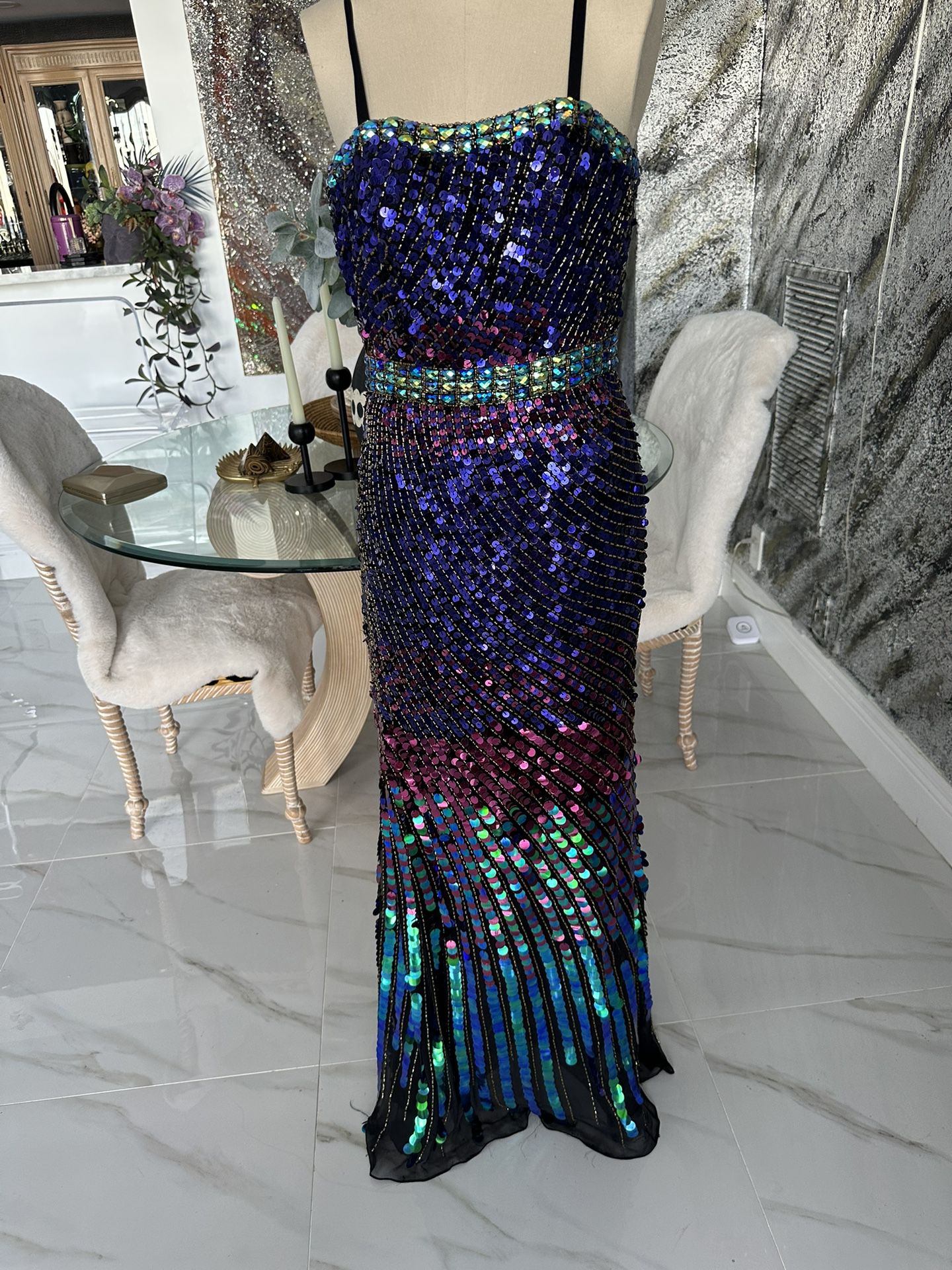 Sherri Hill Sequins Dress Size 2