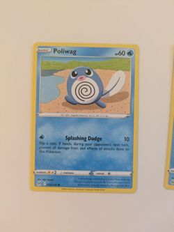 Poliwag pokemon card Lost Origin 030