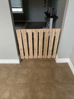 Dog or kid door fence
