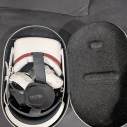 Quest 2 w/Elite Battery Strap, Official Quest Case And Accessories