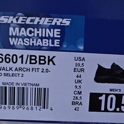 10.5 Men's Sketchers Slip-Ins: GO WALK. Arch Fit 2.0