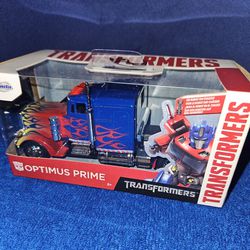 2024 Transformers Optimus Prime 1:32 Scale Diecast Truck Hollywood Rides Jada